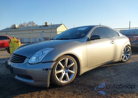 2005 Infiniti G35 z USA, uszkodzony, nr VIN JNKCV54E25M423730